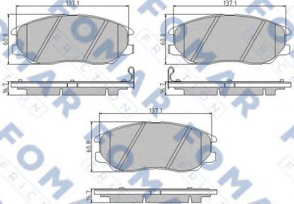 FOMAR FRICTION FO 847681
