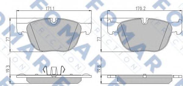 FOMAR FRICTION FO 861481