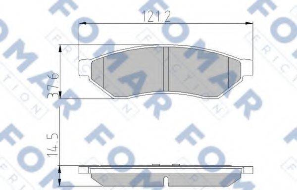 FOMAR FRICTION FO 870981