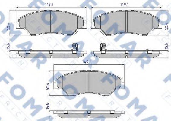 FOMAR FRICTION FO 893881