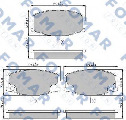 FOMAR FRICTION FO 898581