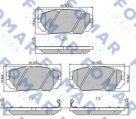 FOMAR FRICTION FO 899481