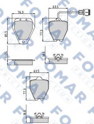 FOMAR FRICTION FO 900481