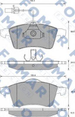 FOMAR FRICTION FO 907281