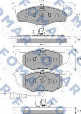 FOMAR FRICTION FO 907381