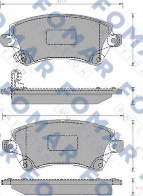 FOMAR FRICTION FO 908981
