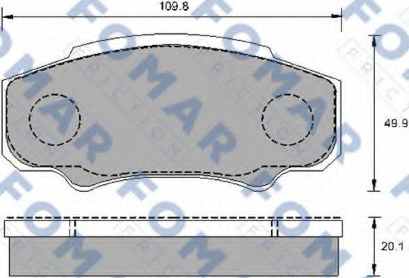 FOMAR FRICTION FO 910981