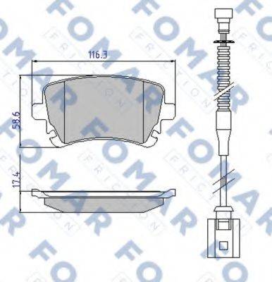 FOMAR FRICTION FO 913981