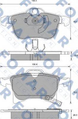 FOMAR FRICTION FO 918881