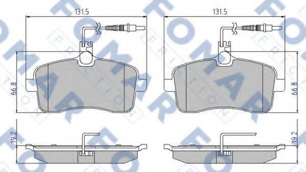 FOMAR FRICTION FO 919881