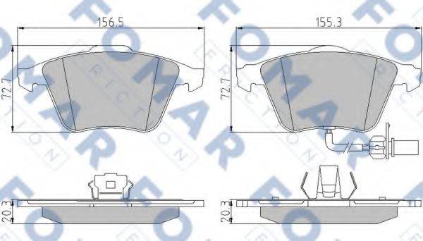 FOMAR FRICTION FO 920981