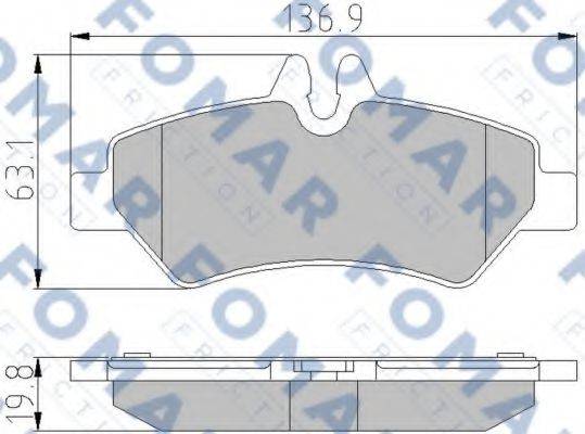 FOMAR FRICTION FO 921381