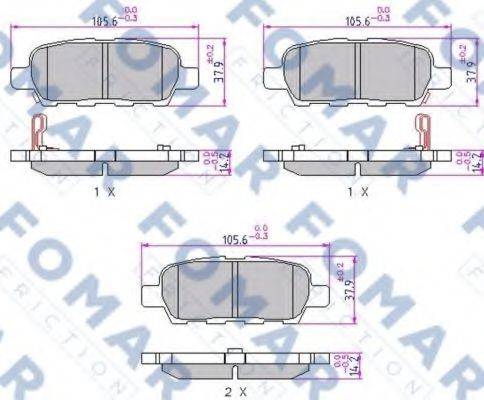 FOMAR FRICTION FO 923981