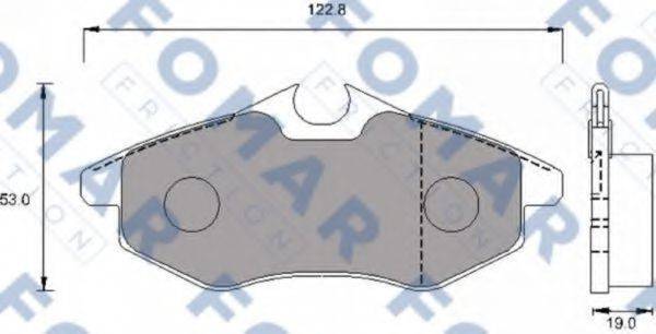 FOMAR FRICTION FO 924581