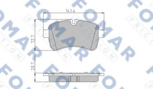 FOMAR FRICTION FO 925581