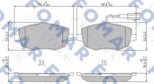 FOMAR FRICTION FO 925681
