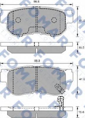 FOMAR FRICTION FO 931781