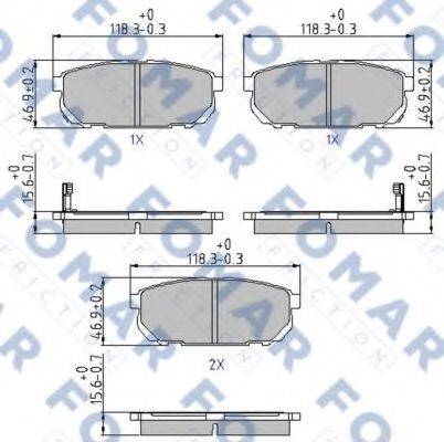 FOMAR FRICTION FO 931981