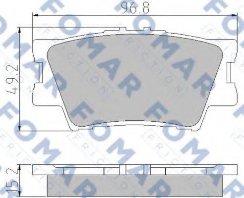 FOMAR FRICTION FO 932881