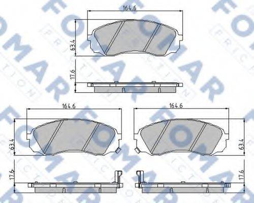 FOMAR FRICTION FO 933381