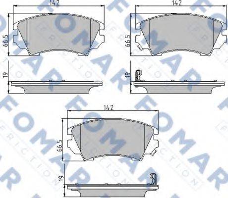 FOMAR FRICTION FO 936181