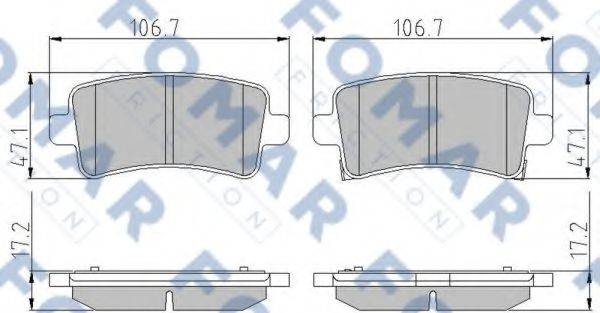 FOMAR FRICTION FO 936381