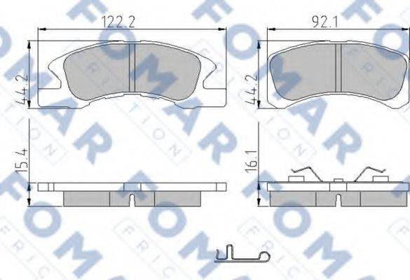 FOMAR FRICTION FO 949681