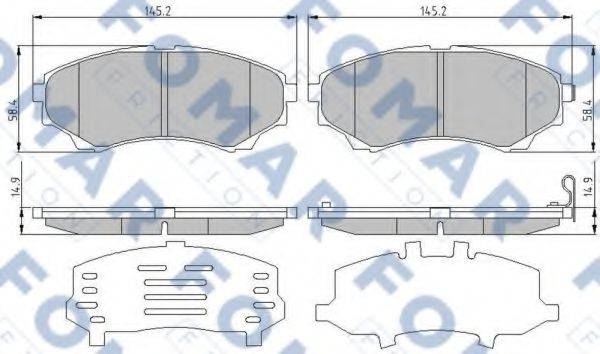 FOMAR FRICTION FO 969181