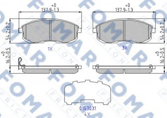 FOMAR FRICTION FO 969381