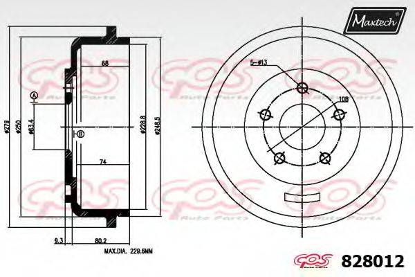 MAXTECH 828012.0000