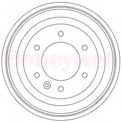 BENDIX 329300 Гальмівний барабан