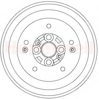 BENDIX 329337 Гальмівний барабан