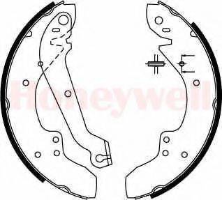 BENDIX 362236 Комплект гальмівних колодок