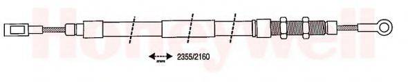 BENDIX 431131 Трос, стоянкова гальмівна система