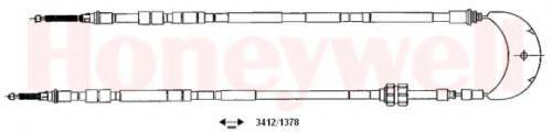 PEX 40320 Трос, стоянкова гальмівна система