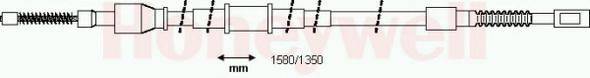 SEIM 553095 Трос, стоянкова гальмівна система