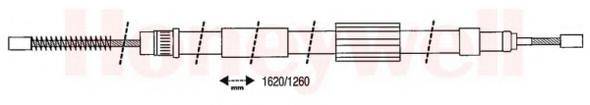 BENDIX 432684 Трос, стоянкова гальмівна система