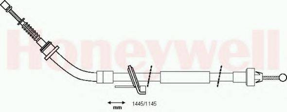 BENDIX 433039 Трос, стоянкова гальмівна система