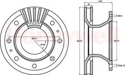 BENDIX 567125B