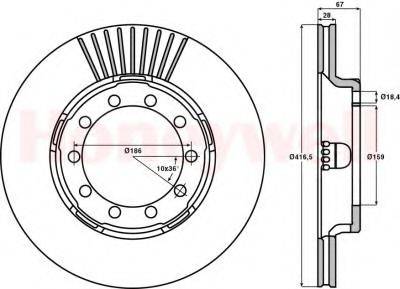 BENDIX 567134B