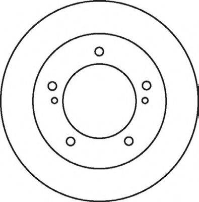 BENDIX 562075 гальмівний диск