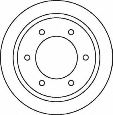 BENDIX 562064 гальмівний диск