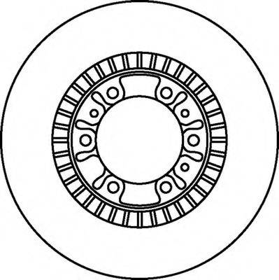 BENDIX 562067 гальмівний диск