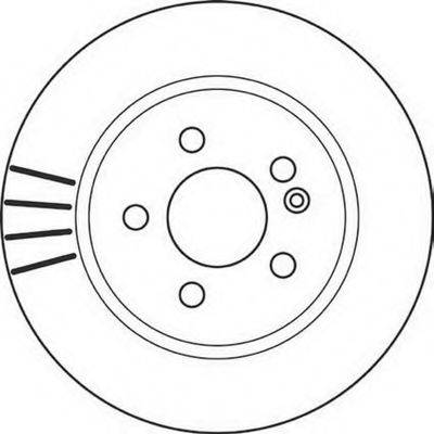 BENDIX 562099 гальмівний диск