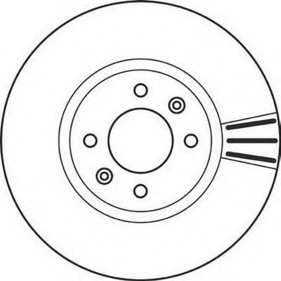 BENDIX 562131 гальмівний диск
