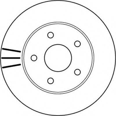 BENDIX 562147 гальмівний диск