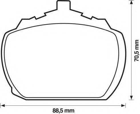 BENDIX 571233B