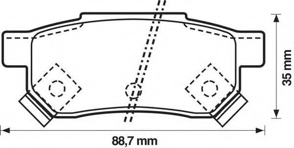 BENDIX 572137B