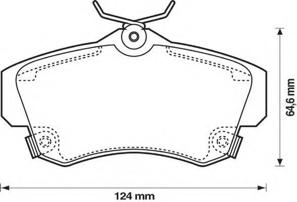 BENDIX 573033B