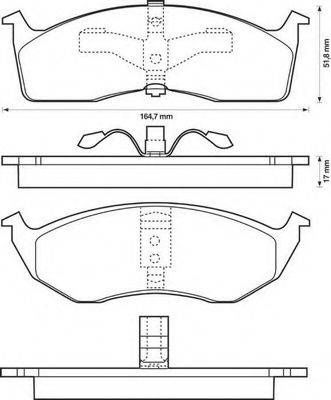 BENDIX 573072B